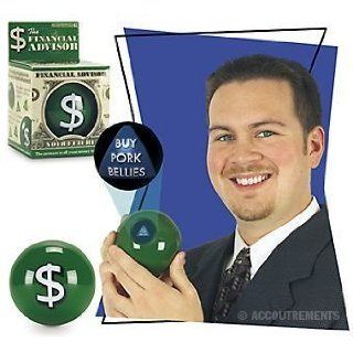 Financial Advisor Ball   Magic Answer Ball Toys & Games