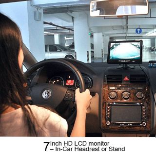 inch HD LCD Monitor in Car Headrest or Stand New