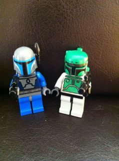 Lego Star Wars Boba Fett Custom Jango Mini Figure RARE 7144 6210 6209