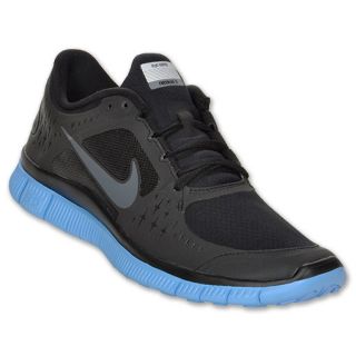 Nike Free Run+ 3 Shield Womens Running Shoes Black