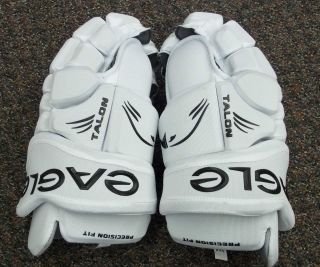 Eagle Talon 50 Hockey Gloves White 13 or 14 New