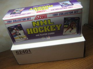  Set 1991 Score NHL Hockey Trading Cards 440 Player Cards New