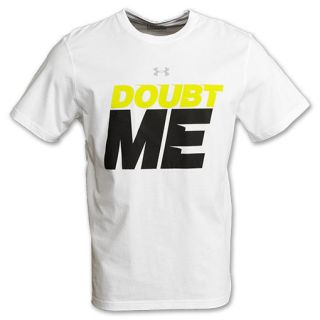 Under Armour Doubt Me Mens Tee Shirt White