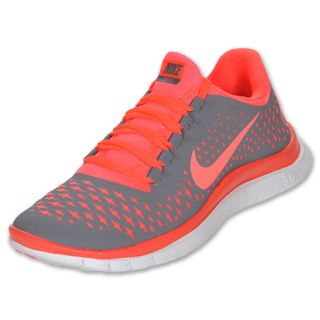 Womens Nike Free 3.0 V4 Dark Grey/Crimson/Platinum