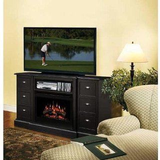 Dimplex Sap350b 55 inch Gibbons Electric Fireplace Media