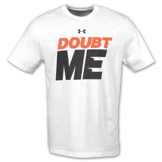 Under Armour Doubt Me Mens Tee Shirt White