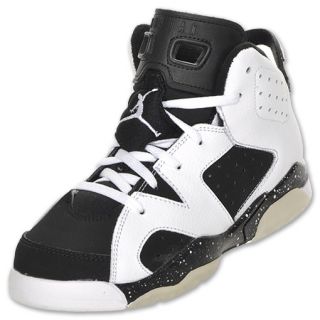 Air Jordan Retro 6 Preschool Basketball Shoe White