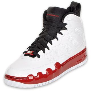 Jordan Mens AJF 9 Basketball Shoe White/Black