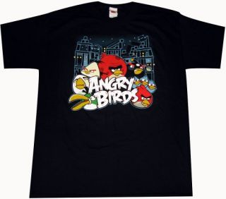 Angry Birds TShirt ~ Bird Conflict ~ Mens T Shirt