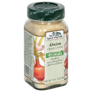 Spice Hunter Organic Granulated Onion, 1.8 Ounces (Pack of 6) 