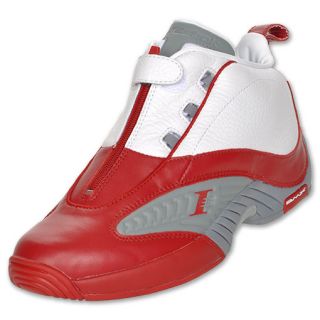 Reebok Answer IV Mens Basketball Shoes White/Red