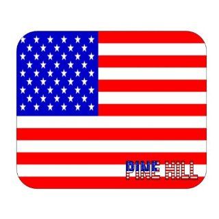 US Flag   Pine Hill, New Jersey (NJ) Mouse Pad Everything