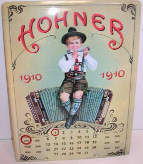 Hohner Hohnica 26x48 Bass Piano Accordion Red Free Vintage Hohner Case