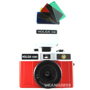 Holga 135 135BC Flash Set 15B Plastic Toy Camera 614572215139