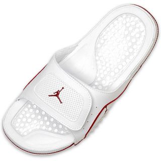 Jordan Mens Hydro V Sandal White/Varsity Red
