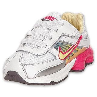 Nike Toddler Shox Turbo VIII Running Shoe White