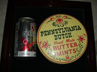  DUTCH BUTTER MINTS ROUND 12 OZ TIN MOUNT HOLLY SPRINGS, PA