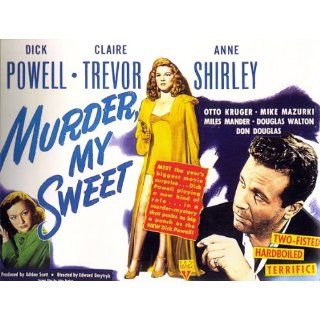 Murder My Sweet   Movie Poster   11 x 17