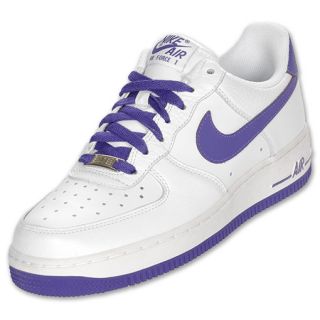 Mens Nike Air Force 1 Low White/Varisty Purple