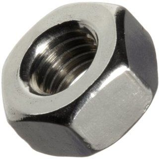 ASME B18.6.3 Plain 18 8 Stainless Steel Machine Screw Hex Nut, #2 56