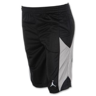 Kids Jordan Knit Basketball Shorts Black/White