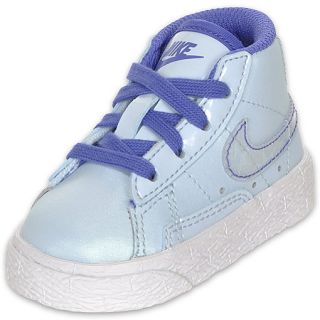 Nike Toddler Blazer Mid Top Casual Shoes Pale Blue