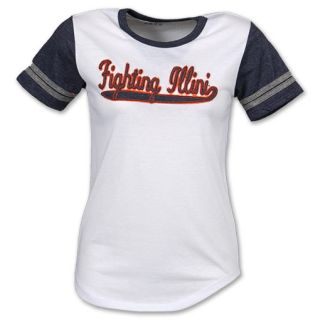 Illinois Fighting Illini Tri Haden Womens NCAA Tee Shirt