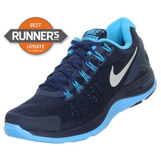 Mens Nike LunarGlide+ 4 Running Shoes Midnight