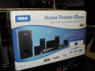 RCA Home Theater System With 1000 Watts Digital Audio Receiver HDMI