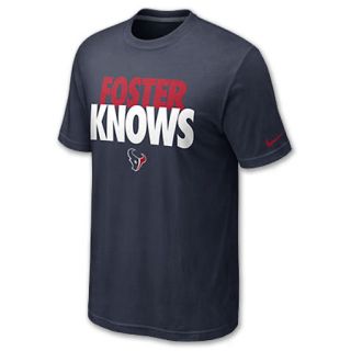 Nike NFL Houston Texans Foster Knows Mens Tee Shirt