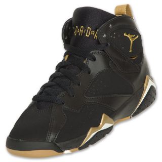 Jordan Retro VII Kids Basketball Shoes Black