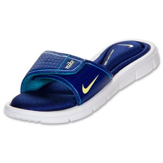 Womens Nike Comfort Slide Sandals Deep Royal Blue
