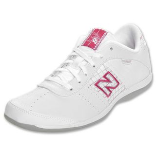 New Balance 474 Womens Casual Shoe White/Pink
