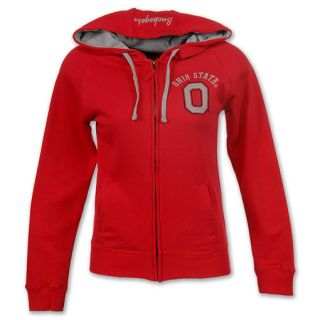 Ohio State Buckeyes NCAA Womens Hooded Full Zip Sweatshirt