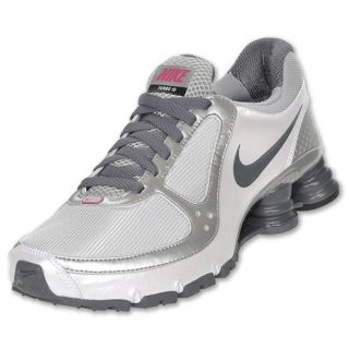 Nike Womens Shox Turbo+ 10 Running Shoe Silver