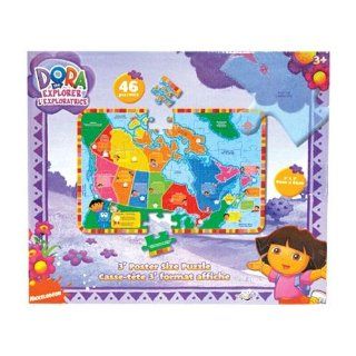 Dora the Explorer   Puzzles   3 foot Floor Canada Map