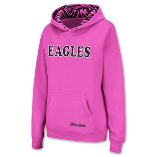 American Eagles NCAA Womens Hoodie Pink