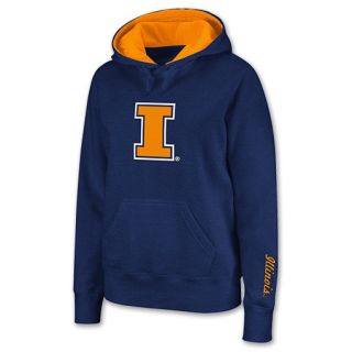 Illinois Fighting Illini Pull Over NCAA Womens Hoodie