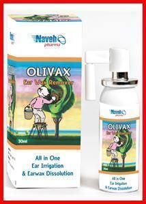 Olivax Clean Ears Ear Wax Earwax Remover Remove