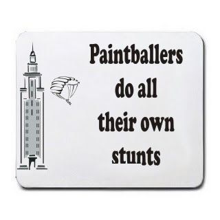 Paintballers do all their own stunts Mousepad Office