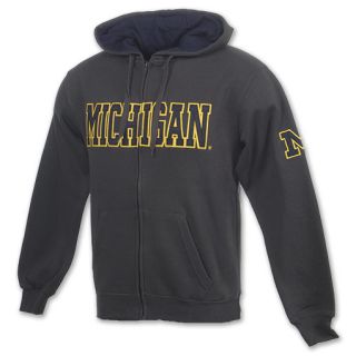 Michigan Wolverines NCAA Mens Full Zip Hoodie