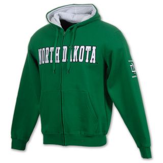 North Dakota Fighting Sioux Mens Full Zip Hoodie