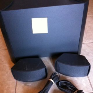 Bose Cinemate Digital Home Theater System Speakers Powered Sub Woofer