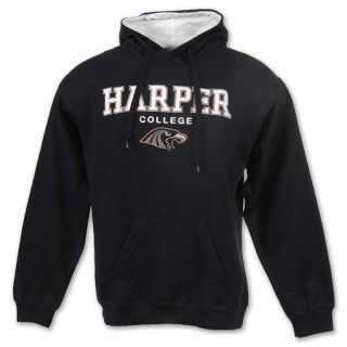 Harper College Hawks NCAA Mens Hooded Sweatshirt