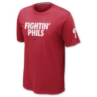 Nike MLB Philadelphia Phillies Mens Tee Shirt Red