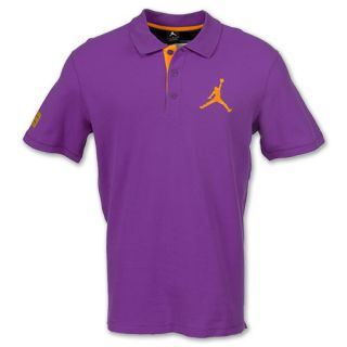 Jordan Jumpman Mens Polo Shirt Varsity Purple