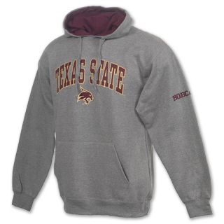Texas State Bobcats Arch NCAA Mens Hoodie Heather