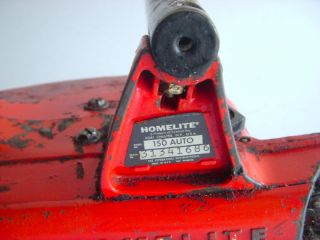 Homelite 150 Auto Gas 16 Bar Vintage Chainsaw
