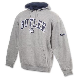 Butler Bulldogs Arch NCAA Mens Hoodie Heather Grey