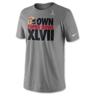 Mens Nike San Francisco 49ers NFL Own Super Bowl XLVII Tee Shirt